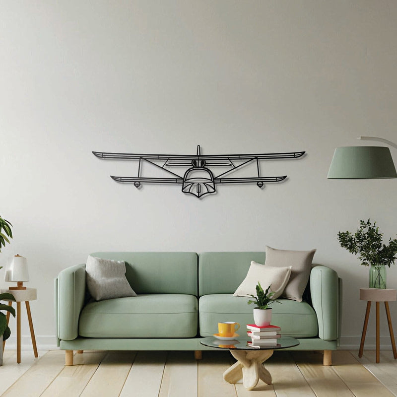 Super Petrel LS Front Metal Aircraft Wall Art - NCP0446