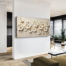 White Blossom Serenade Wall Art