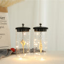 7" Tall Battery Powered Sea Shell Pendant Decorative Lamp（Set of 2） by JHY DESIGN