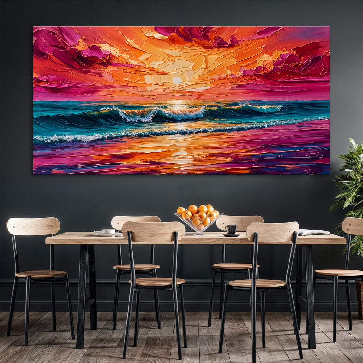 Coastal Sunset Wall Art, photo 2 of 10
