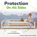 Full-Size Montessori Floor Bed with Strong Slatted Frame by Ocodile.com