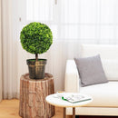 Artificial Ball Tree set of 2 with Natural Look and Water Resistance by LJGDeals