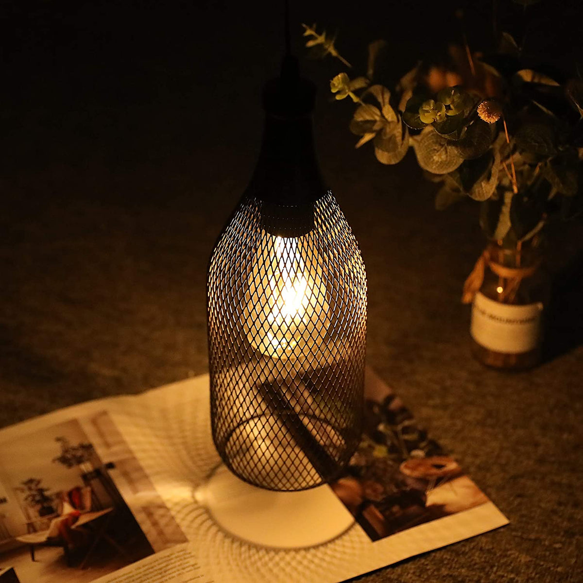 Battery Powered Hanging Lamp, photo 2 of 5