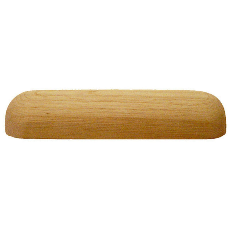 5" or 7" Rounded Oak Desk Handle
