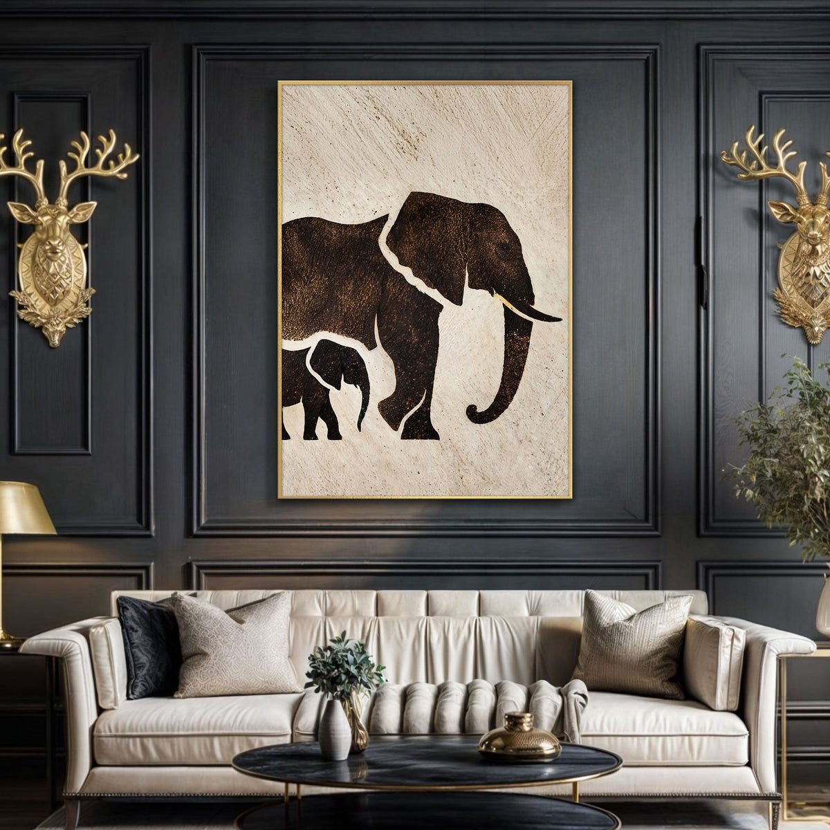 Elephant Heritage Wall Art, photo 2 of 10