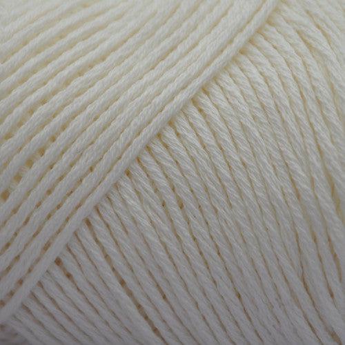 Cotton Fine Yarn Fingering Weight Yarn | 50 grams, 215 Yards | 80% Pima Cotton 20% Merino Wool