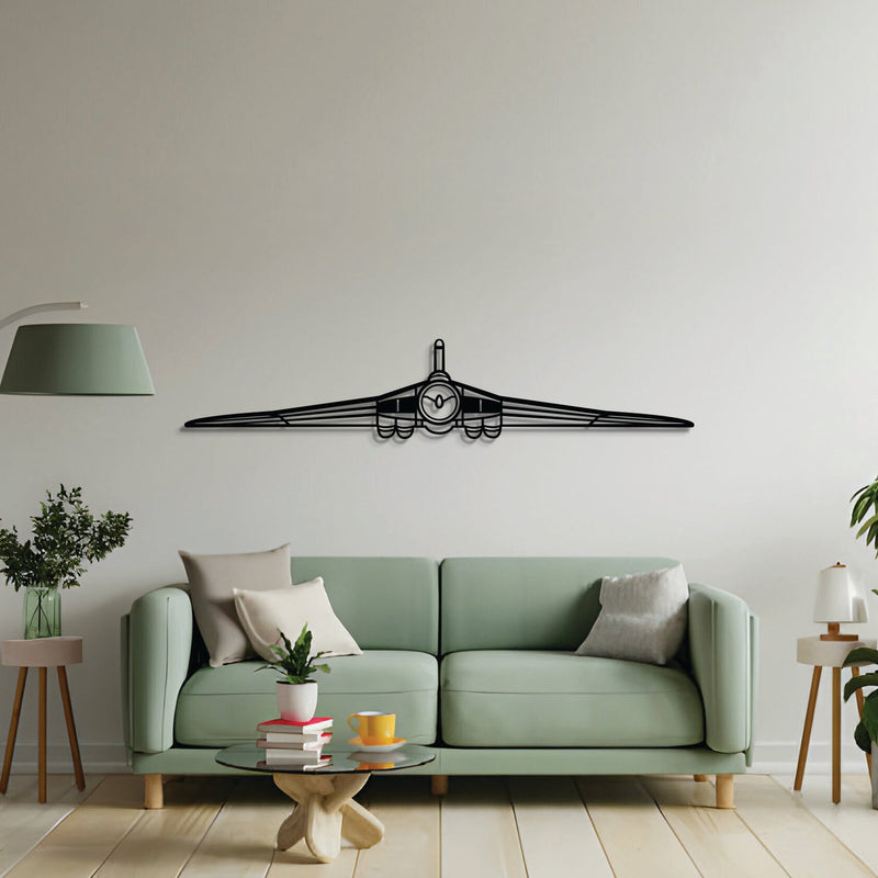 Vulcan Front Metal Aircraft Wall Art - NCP0609