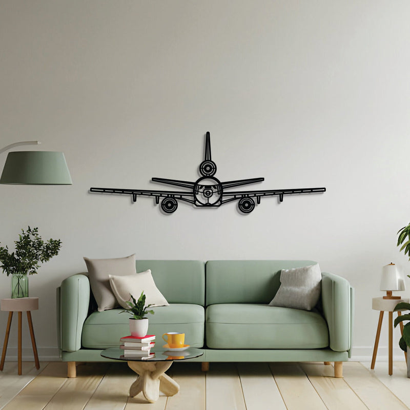 KC-10 Extender Front Metal Aircraft Wall Art - NCP0574