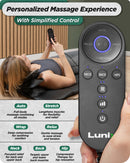 LX27 Stretching Mat Massager, Charcoal Black by Lunix