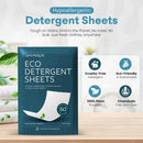 GroundLuxe Eco-friendly Laundry Detergent Sheets by GroundLuxe