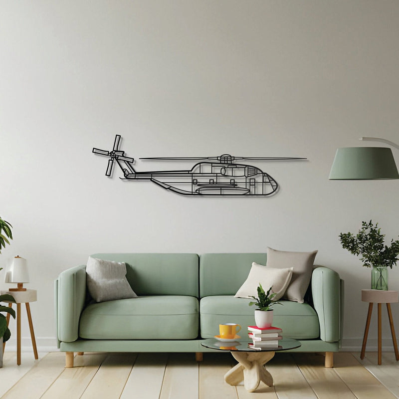 CH-53GS Metal Aircraft Wall Art - NCP0372