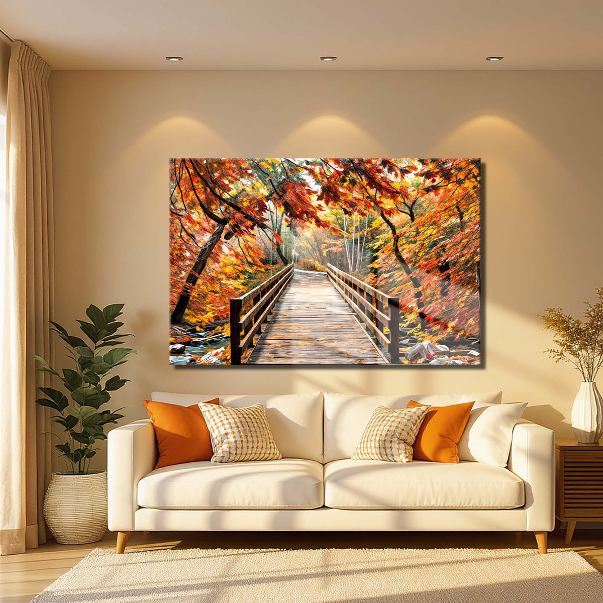 Crossing Autumn Wall Art, photo 4 of 10