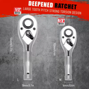 2/10/12/24 PCS Ratcheting Wrench Set SAE Metric - Steel Combination Spanner Kit by 2Dropme