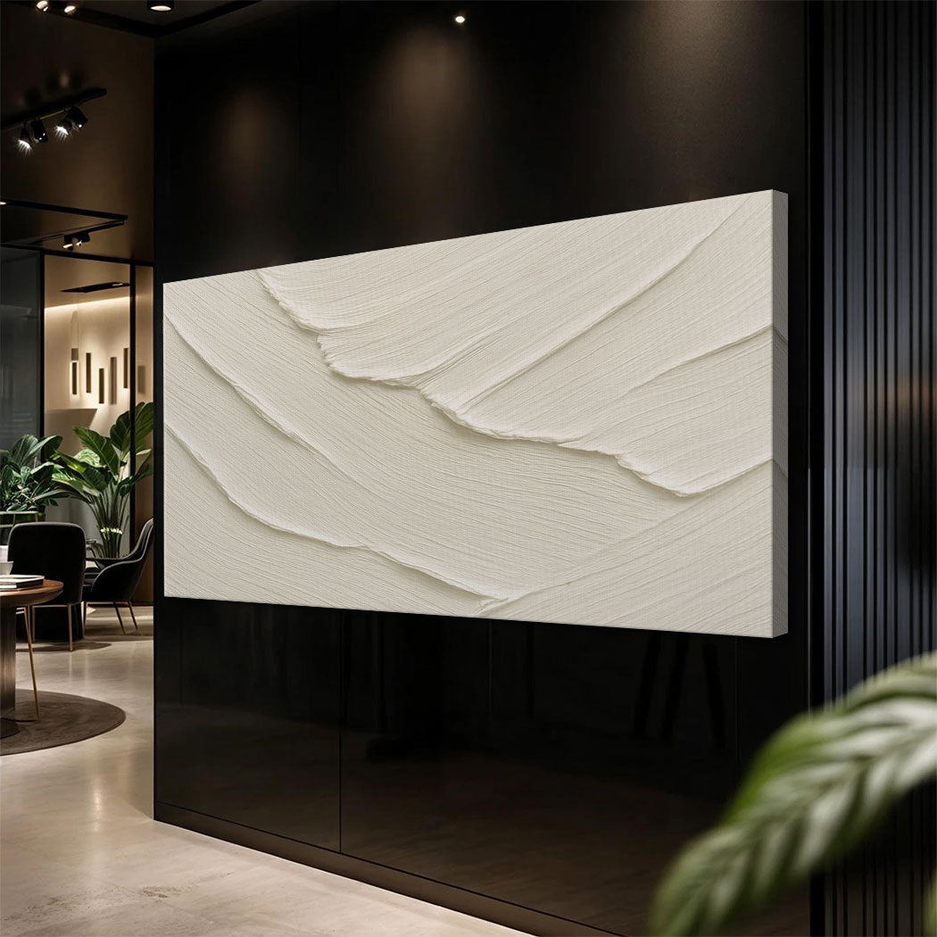 Abstract Minimalist Wave Wall Art II, photo 2 of 10