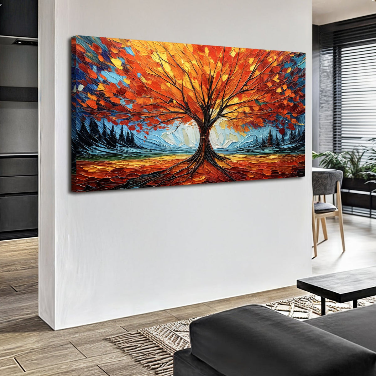 Autumn Fire Wall Art, photo 2 of 10
