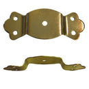 Trunk Handle Loop - No Pin (Metal End Hardware for Leather Straps)