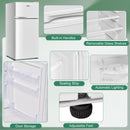 2 Doors Cold-rolled Sheet Compact Refrigerator