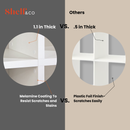 8 Cube Storage Shelf – Sturdy, Customizable Bookshelf & Cube Organizer BOON Cube Storage Shelf Combo 2/2x2