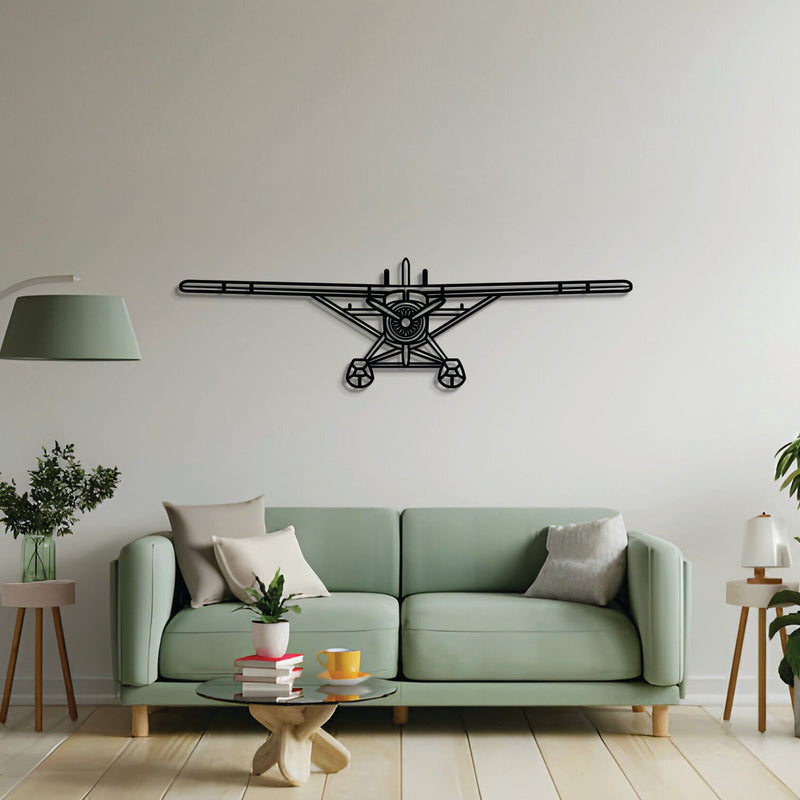 DHC-2 Beaver Metal Aircraft Wall Art - NCP0549