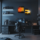 Car light up sign, Car neon light sign, Car wall art lighted, Car led wall decor, Car led sign, Garage neon sign, Neon painting art For Man - UvCar34