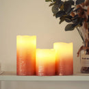 Real Wax Battery Powered Candle（Set of 3）