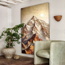 3D Minimalist Mountain Wall Art