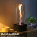 Hexagonal Clean-Burning Fuel Vented-Free Fireplace by JHY DESIGN