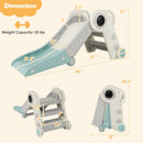 2 in 1 Baby Slide with Climber for Toddlers Age 18+ Months
