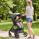 2 in 1 Baby Stroller with Bassinet Mode High Landscape with Reversible Seat and Canopy