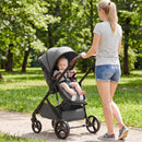 2 in 1 Baby Stroller with Bassinet Mode High Landscape with Reversible Seat and Canopy by LJGDeals