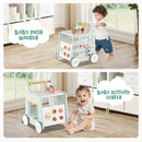2-in-1 Baby Walker with Storage and Ice Creams for 1+ Years Old by LJGDeals