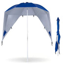 Beach Shelter Umbrella with Side Panels UPF 50+ 6.5 ft by LJGDeals