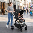 2-in-1 Convertible Baby Stroller with Car Seat Adapters by LJGDeals