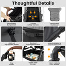 2-in-1 Convertible Baby Stroller with Car Seat Adapters