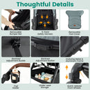 2-in-1 Convertible Baby Stroller with Car Seat Adapters