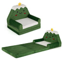 2-in-1 Convertible Kids Sofa to Lounger with Christmas Patterns