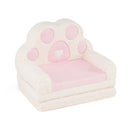2-in-1 Convertible Kids Sofa to Lounger with Removable Cover