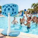 Pool Basketball Hoop and Volleyball Net 2-in-1 Combo Set by LJGDeals