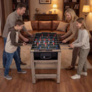 2-in-1 Swivel Game Table for Teens Adults-Brown by LJGDeals