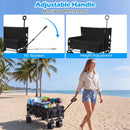 2-in-1 Wagon Bench Seat Combo Collapsible Beach Cart by DirectDeals