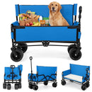 2-in-1 Collapsible Wagon Bench Seat with Adjustable Handle by DirectDeals
