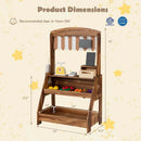 2-in-1 Wooden Mud Kitchen & Market Stand with Planter Box by LJGDeals