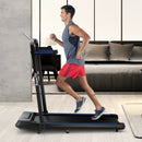 2 in 1 Folding Treadmill with Incline with Remote Control by LJGDeals
