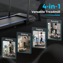 2 in 1 Folding Treadmill with Incline with Remote Control by LJGDeals