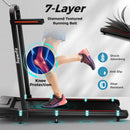 2 in 1 Folding Treadmill with Incline with Remote Control by LJGDeals