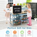 2-In-1 Outdoor Mud Kitchen with Faucet and Extra Chalkboard by LJGDeals