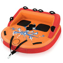 2 Person Water Sport Inflatable Towable Tubes for Boating by LJGDeals