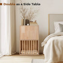 2-tier Wooden Cat Condo Indoor Symmetrical Cat House with Removable Cushions by LJGDeals