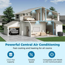 2 to 3 Ton 18.6-20 SEER2 Central Air Conditioner with Variable Speed by LJGDeals