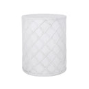End Table, Outdoor - Antique White